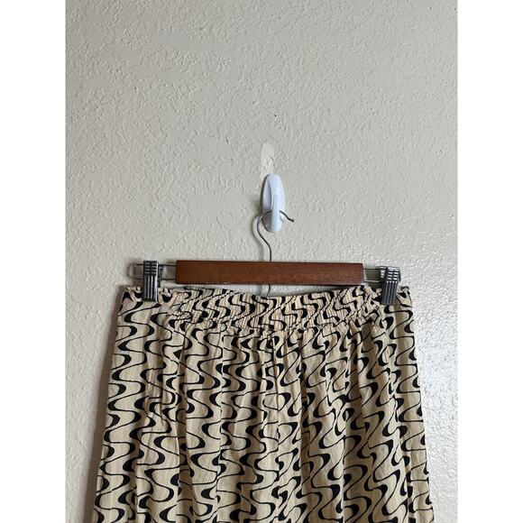 Gimaguas  Disco Pants Cream/Black Womans Small - Picture 4 of 9